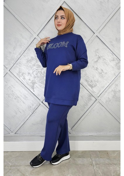 Kadın Taş Baskı Detaylı Tesettür Takım fiyatları