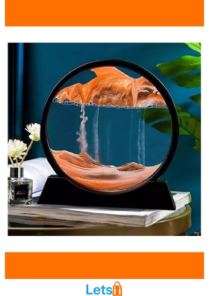 Estetik Dekoratif Sulu Kum Saati 5 Inç fırsatları