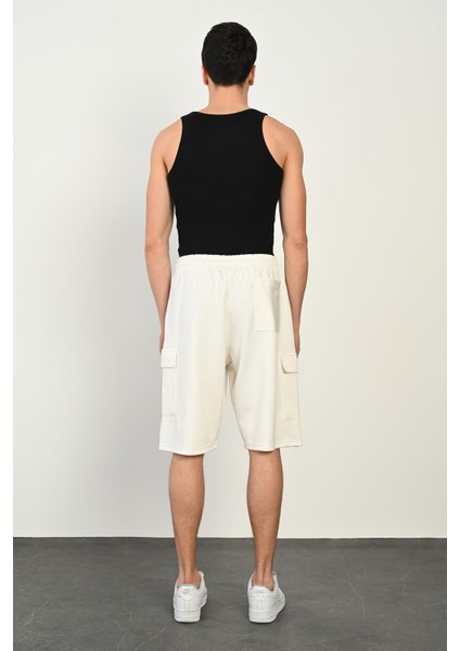 R-4374 Bel Lastikli Kargo Cep Dalgıç Şort fırsatları