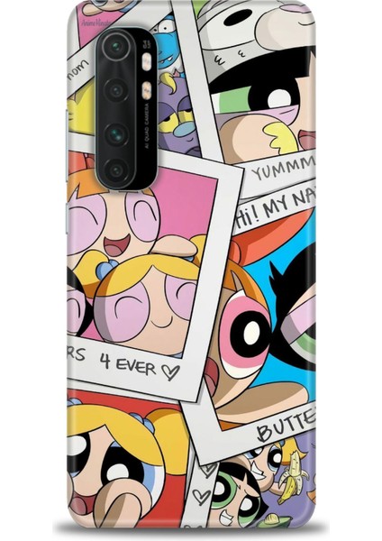 Xiaomi Mi Note 10 Lite Kılıf Hd Baskılı Kılıf + 9h Nano Tam Kaplayan Ekran Koruyucu 126