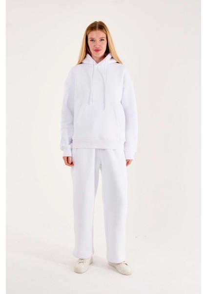 Q-1001 Q-4008 Kapüşonlu Sweat Bel Lastikli Pantolon Üç Iplik Şardonlu Takım fiyatları