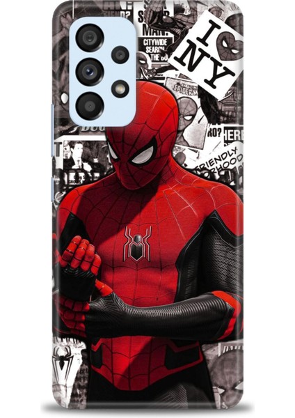 Samsung Galaxy A53 5g Hd Baskılı Kılıf + 9h Nano Tam Kaplayan Ekran Koruyucu 95