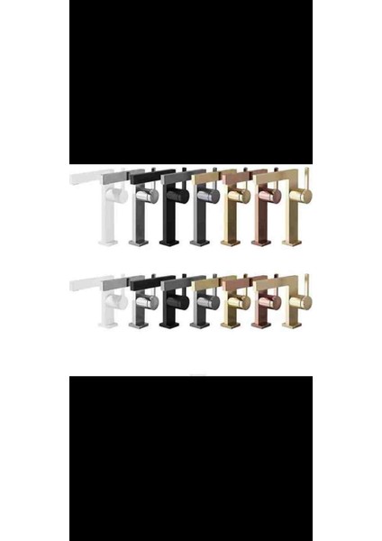 Miracle C.o Gold Rose Te Kısa Lavabo Bataryası modelleri