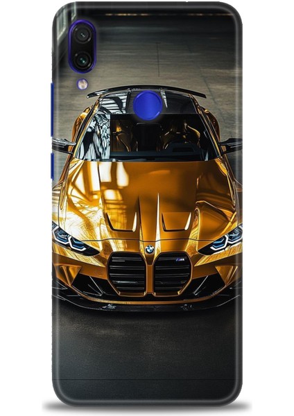 Xiaomi Redmi Note 7 Hd Baskılı Kılıf + 9h Nano Tam Kaplayan Ekran Koruyucu 489