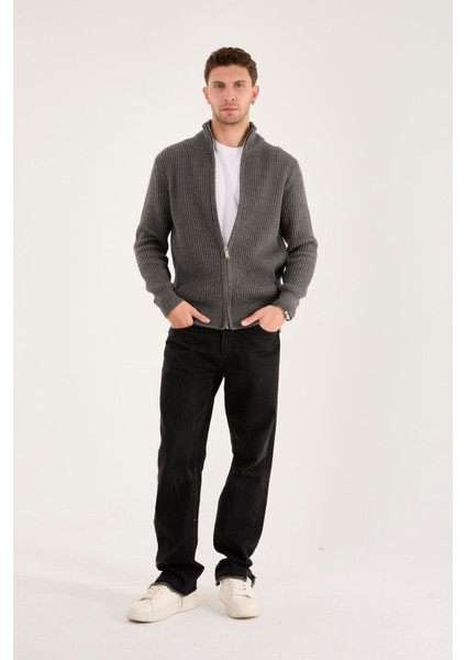 X-5003 Fermuarlı Triko Hırka fiyatları