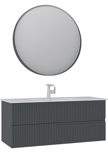 Banyo Moonlight 120 cm Banyo Dolabı Takımı