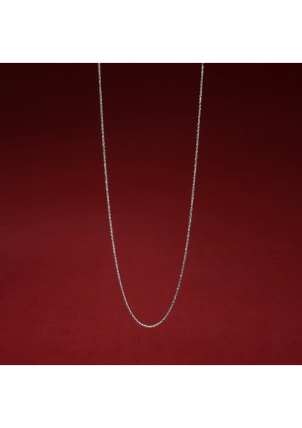 1n Burma Tilki Kuyruğu Gümüş Zincir fırsatları