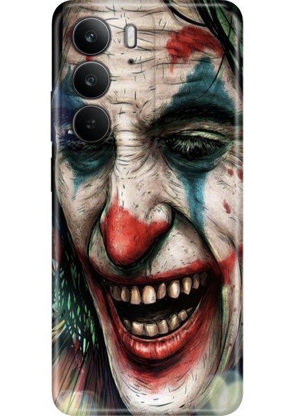 Realme C75 Kılıf Retro Art Desenli Esnek Silikon Joker Draw