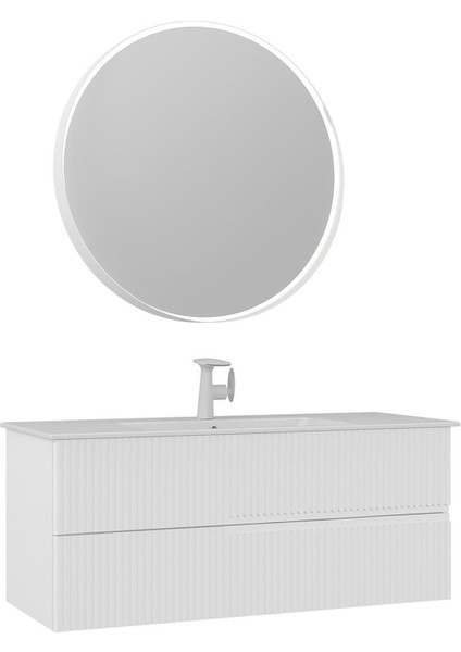 Banyo Moonlight 120 cm Banyo Dolabı Takımı