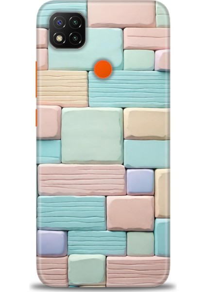 Xiaomi Redmi 9c Hd Baskılı Kılıf + 9h Nano Tam Kaplayan Ekran Koruyucu 440