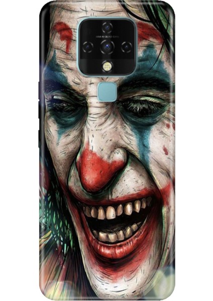 Tecno Camon 16 Uyumlu Kılıf Resimli Desenli Silikon Joker Draw