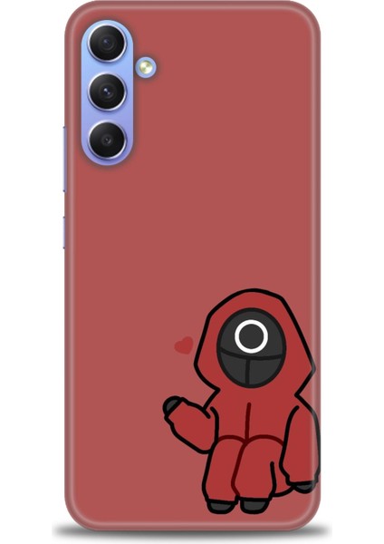 Samsung Galaxy A24 Hd Baskılı Kılıf + 9h Nano Tam Kaplayan Ekran Koruyucu 288