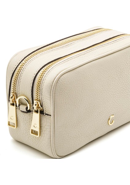 Mors Bej Hakiki Deri Kadın Çanta modelleri