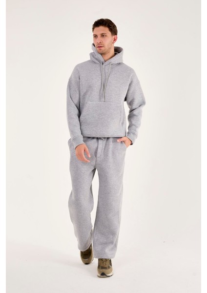 Q-1001 Q-4008 Kapüşonlu Sweat Bel Lastikli Pantolon Üç Iplik Şardonlu Takım fiyatları