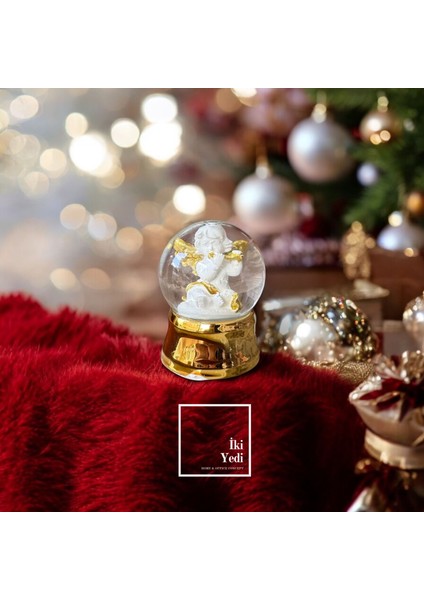 Melek Çocuk Mini Kar Küresi, Yılbaşı Hediyesi, Dekoratif Hediyelik Objeler ve Süs Eşyaları fiyatları
