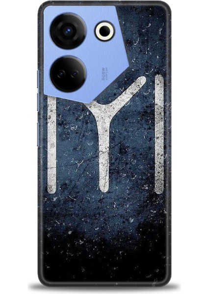 Tecno Camon 20 Pro 5g Kılıf Hd Baskılı Kılıf + 9h Nano Tam Kaplayan Ekran Koruyucu 464