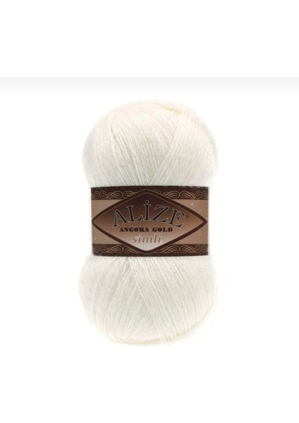 Angora Gold Simli - 5'li Paket (Simli Ince El Örgü Iplığı)-62 fiyatları