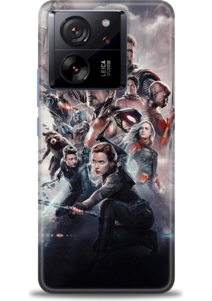 Xiaomi Mi 13T Pro Kılıf Hd Baskılı Kılıf + 9h Nano Tam Kaplayan Ekran Koruyucu 99