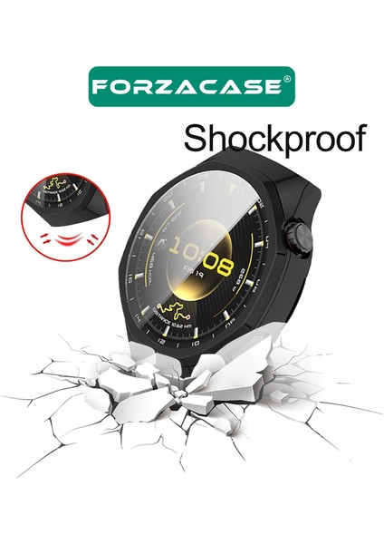 Huawei Watch Gt6 Pro 46MM ile Uyumlu Önü Kapalı Ekran Korumalı Silikon Kılıf - FC010 modelleri