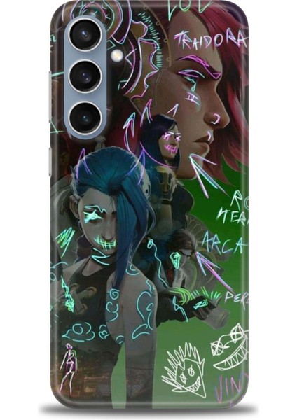 Samsung Galaxy S24 Plus Hd Baskılı Kılıf + 9h Nano Tam Kaplayan Ekran Koruyucu 272