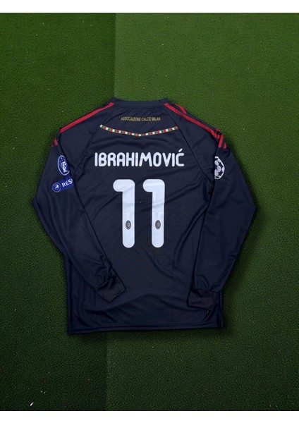 Nostaljik Ibrahimovic Ac Milan Uzun Kollu Forma