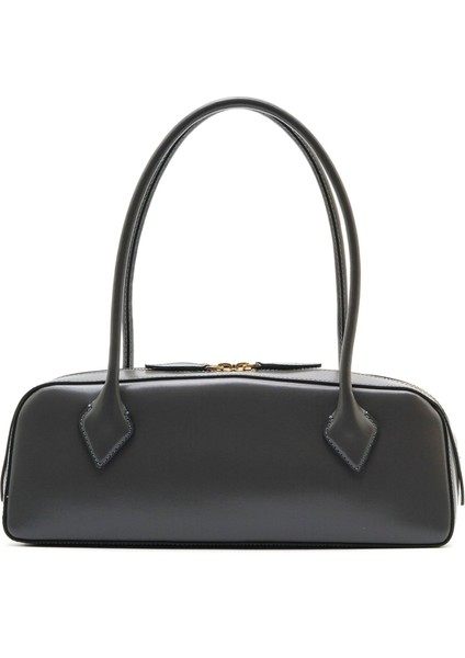 Recta Gri Hakiki Deri Kadın Çanta fırsatları