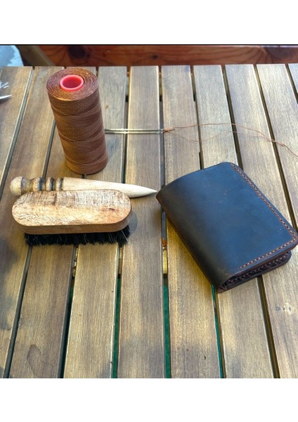 Tartus El Yapımı Hakiki Gerçek Deri Erkek Klasik Taba Renk Cüzdan modelleri