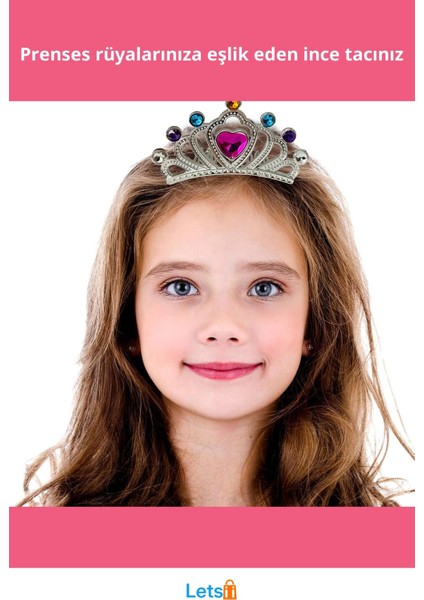 Gümüş Taraklı Prenses Tacı Zarif ve Şık Tasarım fiyatları