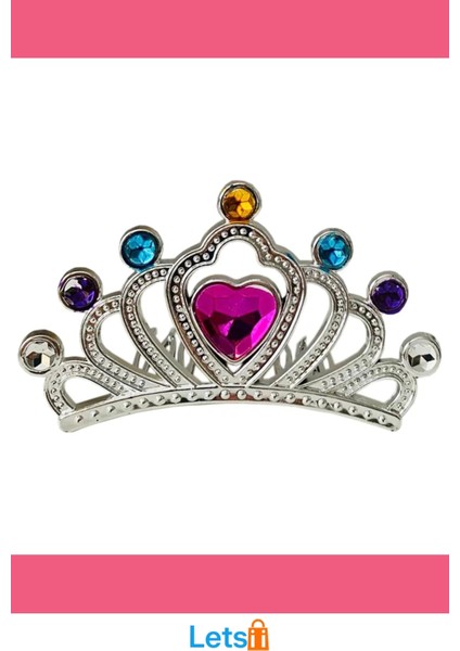 Gümüş Taraklı Prenses Tacı Zarif ve Şık Tasarım modelleri