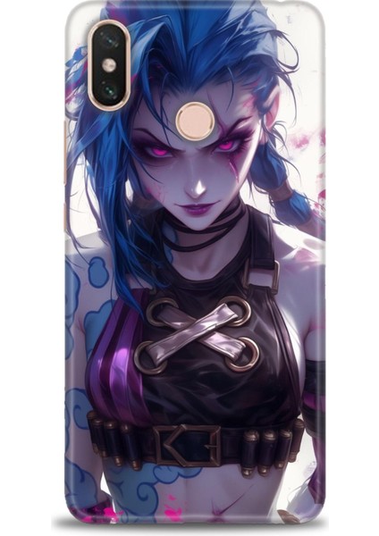 Xiaomi Mi Max 3 Kılıf Hd Baskılı Kılıf + 9h Nano Tam Kaplayan Ekran Koruyucu 276