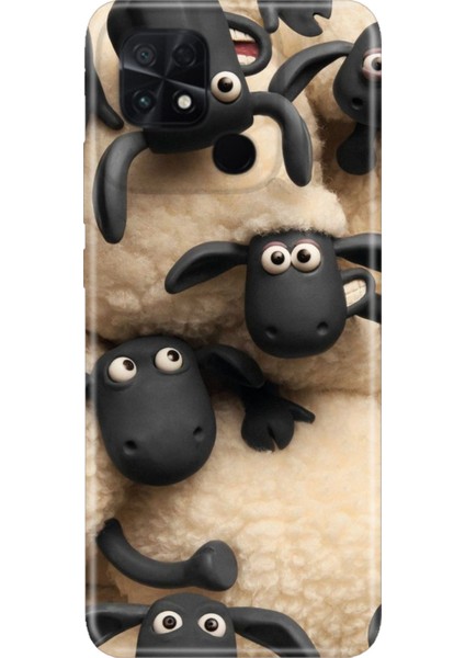 Xiaomi Poco C40 / Xiaomi Redmi 10C Uyumlu Kılıf Resimli Desenli Silikon SHAUN115