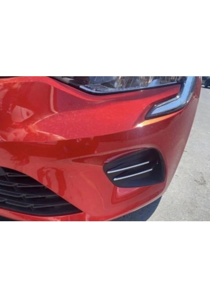 Renault Clio-5 Uyumlu Sis Far Çıtası Krom 4 Parça 2019 Ve Sonrası Modeller İçin fiyatları