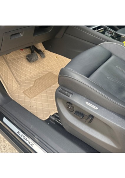 Volkswagen Tayron 2024 Sonrası Aracına Özel 8d Tek Katmanlı Havuzlu Paspas Takımı