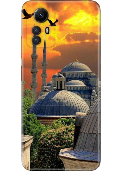 Xiaomi Redmi Note 12S Uyumlu Kılıf Silikon Desenli Resimli Kapak Kızılistanbul