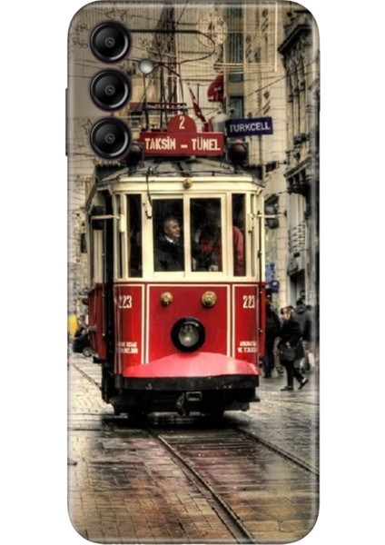 Samsung Galaxy A16 5g Kılıf Telefon Kılıfı Baskılı Istiklal Taksim