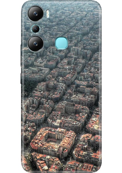 Infinix Hot 20I Kılıf Silikon Desenli Resimli Uv Kapak Barcelona