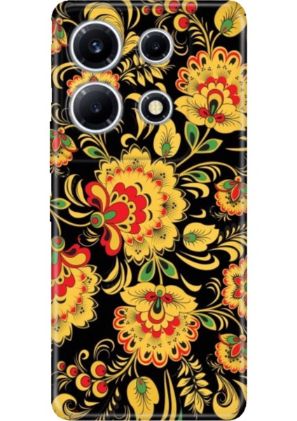 Infinix Note 30 Uyumlu Vıp Kılıf Note 30 Vip Desenli Tpu Silikon Khokhloma
