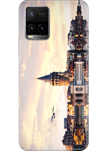 Vivo Y33S Uyumlu Kılıf Desenli Baskılı Silikon Yeditepe