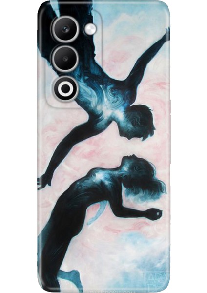 Oppo A5 5g Kılıf Desenli Silikon Baskılı Kapak Waterlove