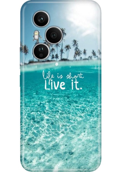 Huawei Honor 400 Pro Kılıf Renkli Silikon Baskılı Tpu Hayat Kısa