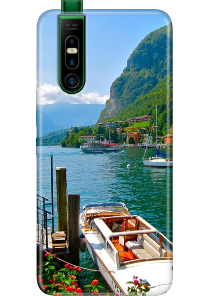 Infinix S5 Pro Kılıf Silikon Desenli Infinix S5 Pro Como