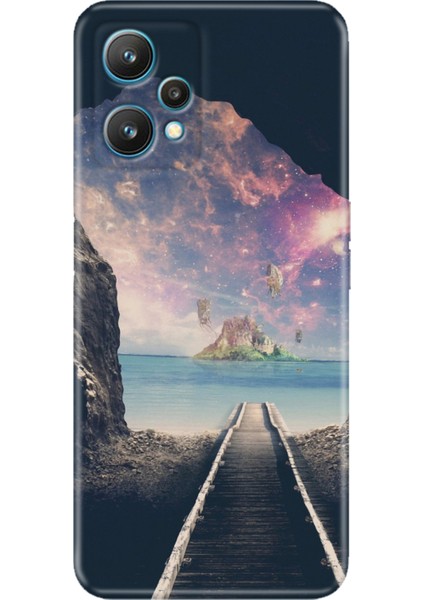 Realme 9 Pro Uyumlu Kılıf Realme 9 Pro Telefon Kılıfı Baskılı Tren Yolu