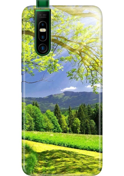 Infinix S5 Pro Kılıf Silikon Desenli Infinix S5 Pro Mis Oksijen