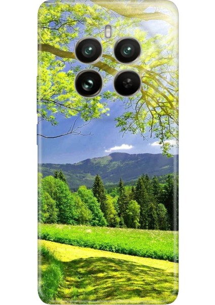 Realme 12 Pro Kılıf Desenli Baskılı Silikon Mis Oksijen