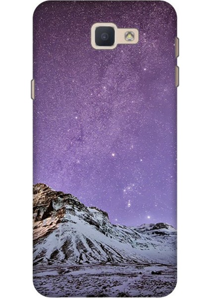 Samsung Galaxy J7 Prime Pure Modern Desenli Silikon Kılıf Parlak Manzara