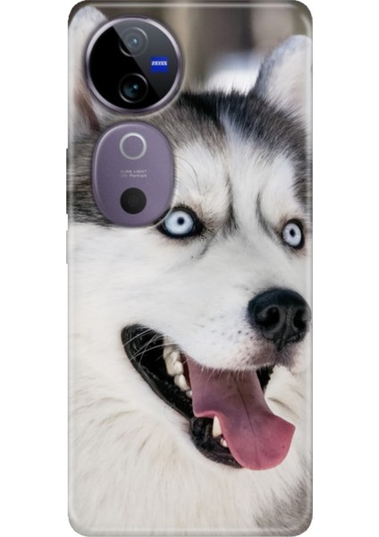 Vivo V40 5g Kılıf Vivo V40 Desenli Silikon My Hasky