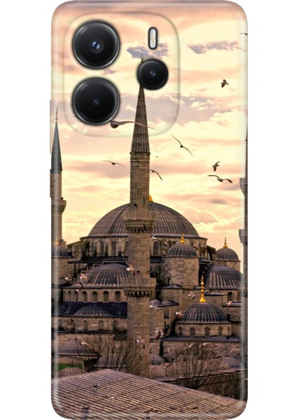 Xiaomi Redmi Note 14 Kılıf Desenli Tpu Silikon Camii
