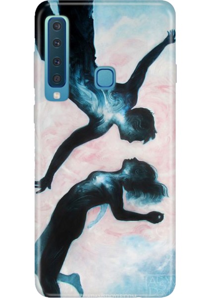 Samsung Galaxy A9 2018 Uyumlu Kılıf Desenli Baskılı Silikon Waterlove