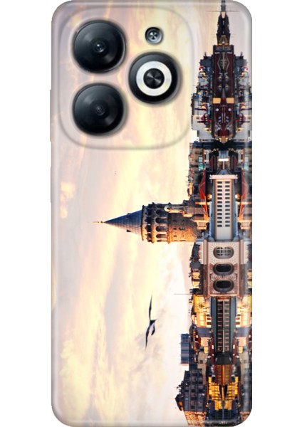 Infinix Smart 8 - 8 Pro Kılıf Silikon Desenli Infinix Smart 8 - 8 Pro - Yeditepe