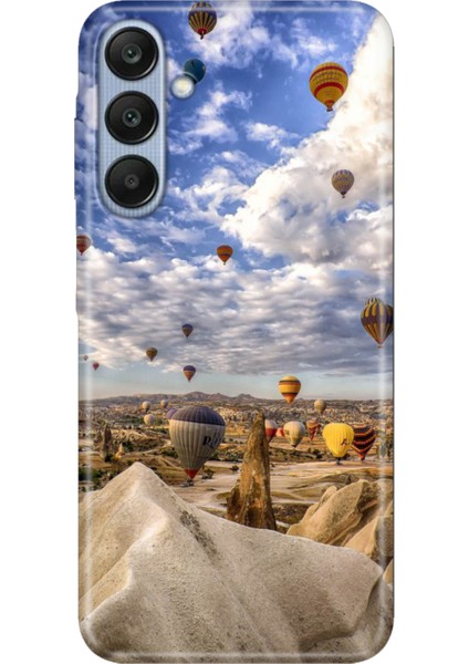 Samsung Galaxy A17 Kılıf Renkli Silikon Baskılı Tpu Ürgüp Kapadokya